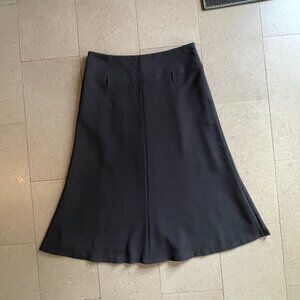 Stunning Gardeur Black A-line Skirt with Belt loops-Size 8
